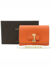 orange wallet - DELVAUX - BALAAN 1