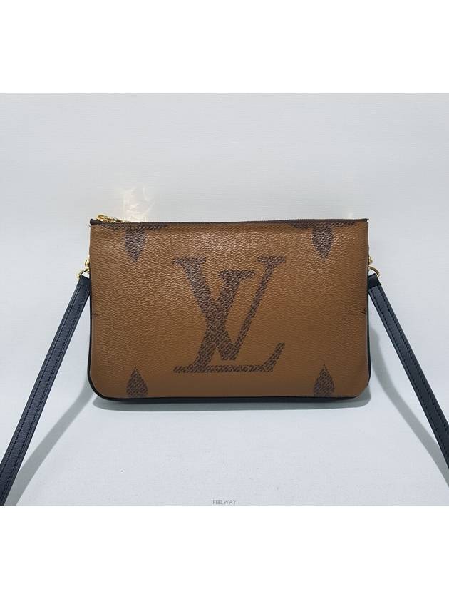 M69203 Monogram Canvas Double Zip Pochette Mini Cross Bag - LOUIS VUITTON - BALAAN 4