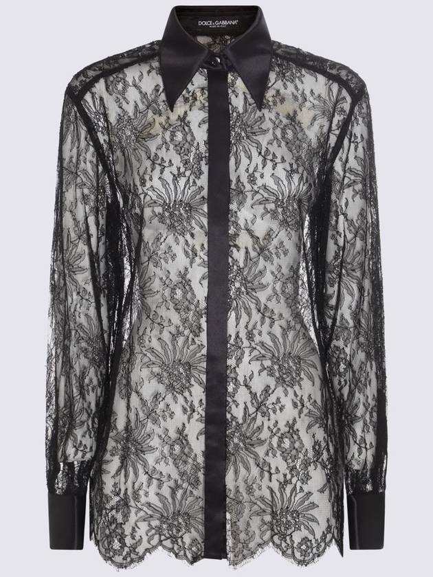 23 fw Lace Shirt F5R42TMLMAEN0000 B0710937068 - DOLCE&GABBANA - BALAAN 2