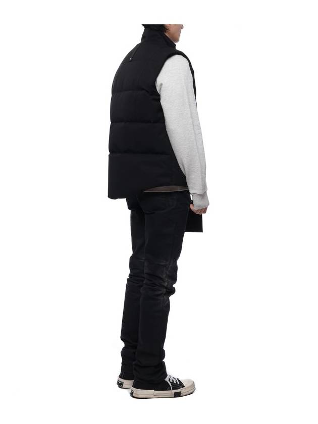 Logo Montreal Padded Vest Black - MOOSE KNUCKLES - BALAAN 7