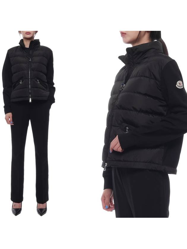 women s zip up padding black - MONCLER - BALAAN 2