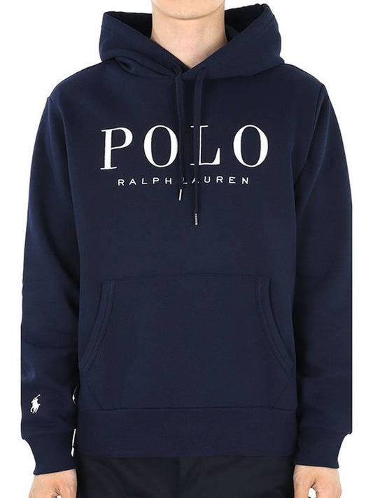 Polo men s logo popover hood sweatshirt navy 710860831 004 - RALPH LAUREN - BALAAN 2