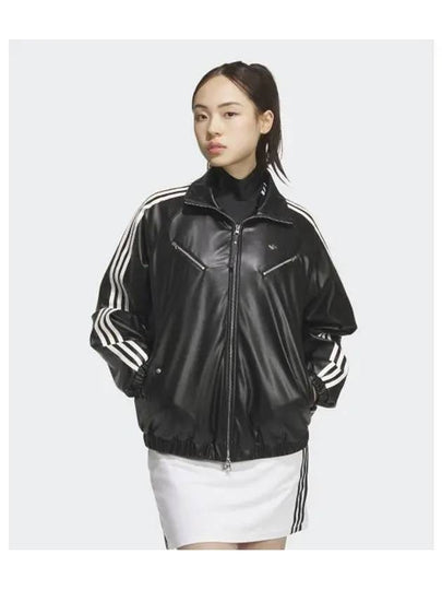 Sports Motorcycle Leather Jacket Black - ADIDAS - BALAAN 2