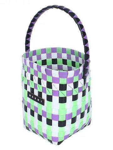 Multicolor Ford Tote Bag Green M00332 M00IW 0M536 1120892 - MARNI - BALAAN 1