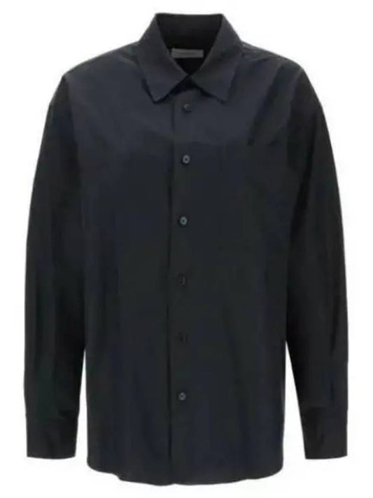 Relaxed Silk Shirt Black - LEMAIRE - BALAAN 2