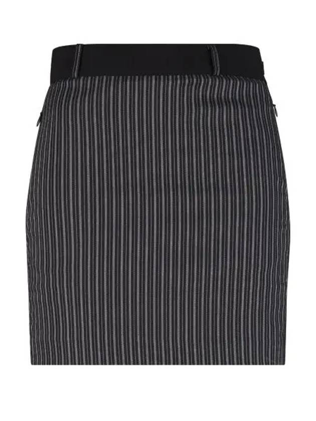 Women s Half Banding Striped Culottes Skirt BMU4A114W - LUX GOLF - BALAAN 4