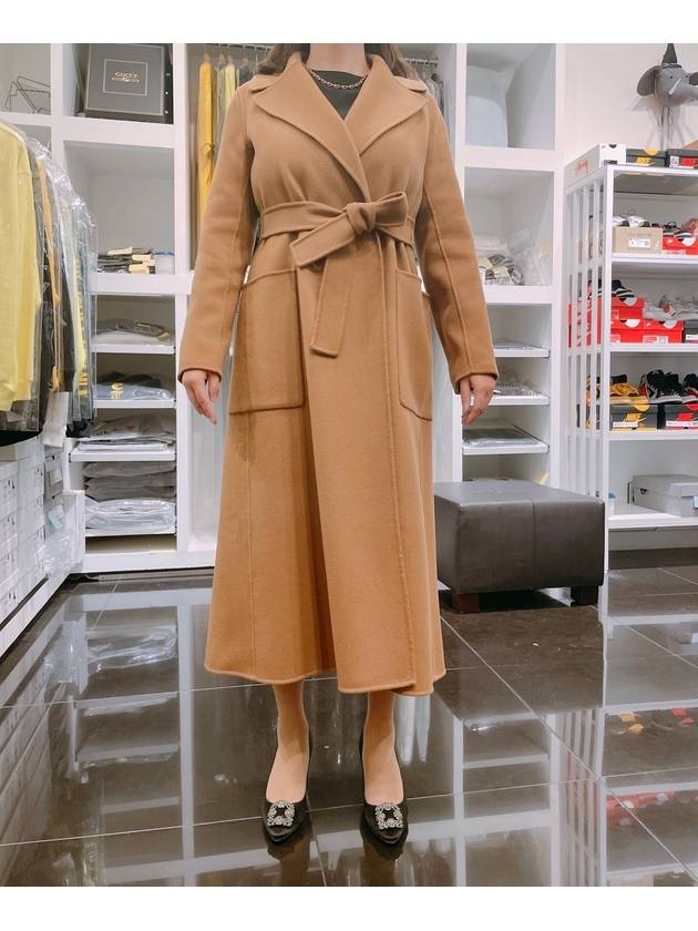 Women's Wool Single Coat - MAX MARA - BALAAN 4