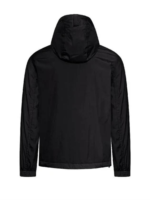 Garment Dyed Crinkle Reps R-Nylon Jacket Black - STONE ISLAND - BALAAN 3