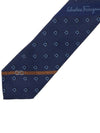 Men's Gancini Silk Tie Navy - SALVATORE FERRAGAMO - BALAAN 9