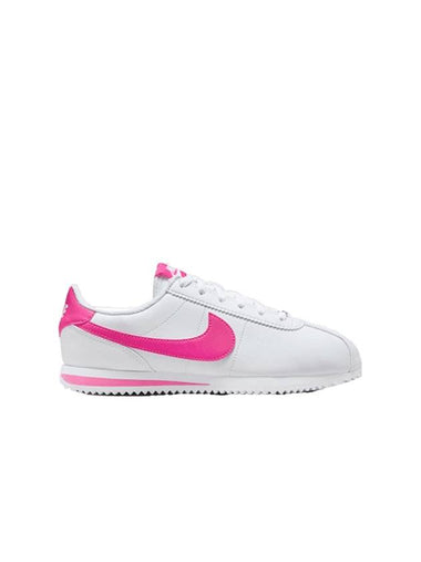 GS Cortez Low Top Sneakers Laser Fuchsia White - NIKE - BALAAN 1