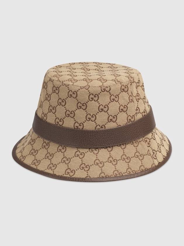 GG Canvas Fedora Beige - GUCCI - BALAAN 4