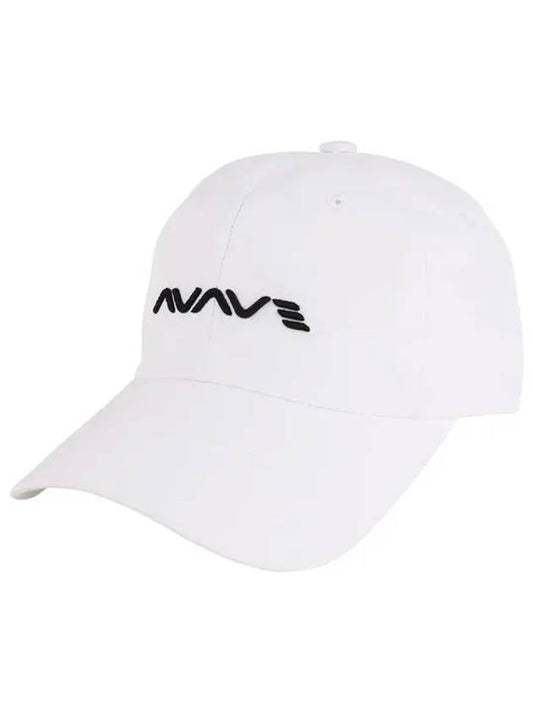 Golf Tennis Embroidered Logo Ball Cap White - AVAVE - BALAAN 1