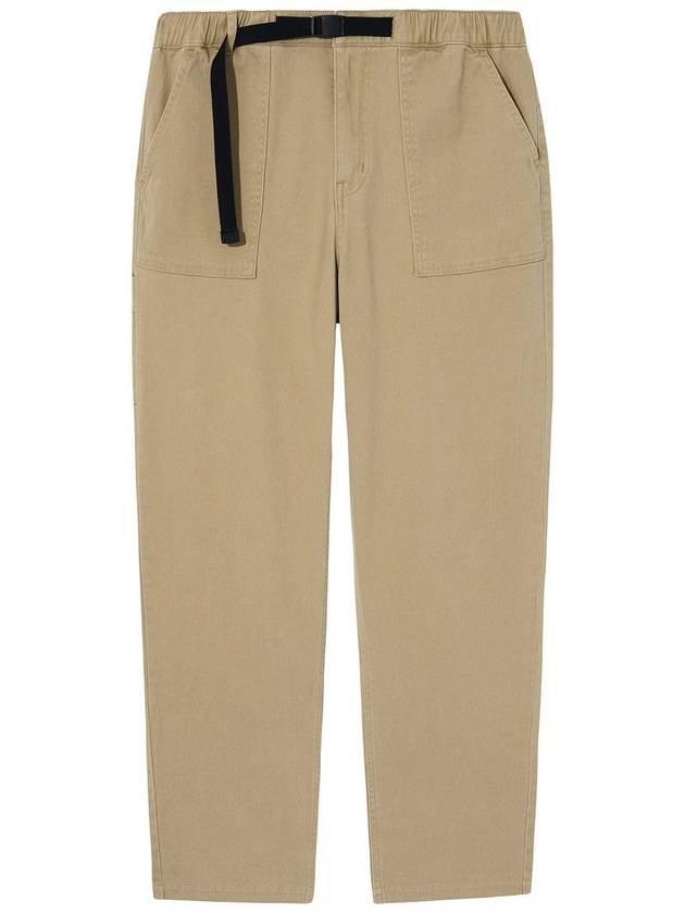 Swivel Cotton Spandex Carpenter Straight Pants Beige - SWIB - BALAAN 2