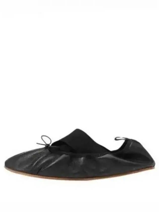 Guiana leather ballerina shoes black - REPETTO - BALAAN 2