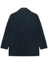 Men's 9010 Cashmere Peacoat Blue SW22ICO10BL - SOLEW - BALAAN 3