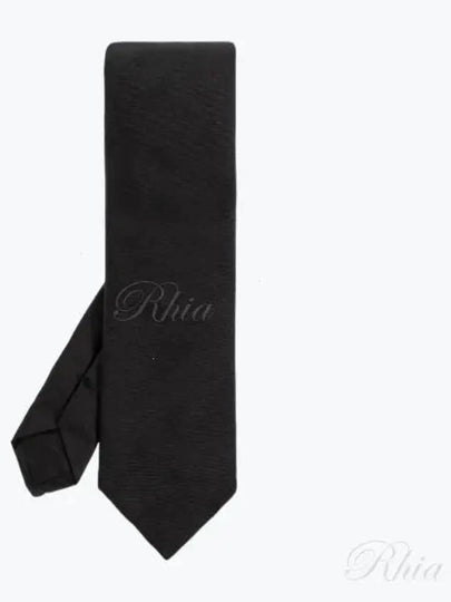 Medusa Silk Tie Black - VERSACE - BALAAN 2