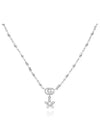 Flora Flower Double G Necklace Silver - GUCCI - BALAAN 2