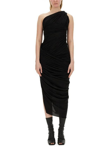 DRESS WITH SLIT - RICK OWENS - BALAAN 1