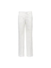 Cotton Chino Straight Pants White - MIU MIU - BALAAN 2