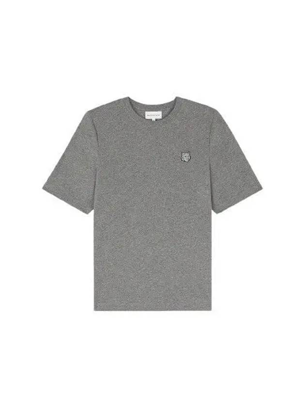 Bold Fox Head Patch Comfort Short Sleeve T-Shirt Grey - MAISON KITSUNE - BALAAN 2