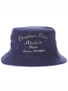 Atelier Logo Bucket Hat Blue - DIOR - BALAAN 2