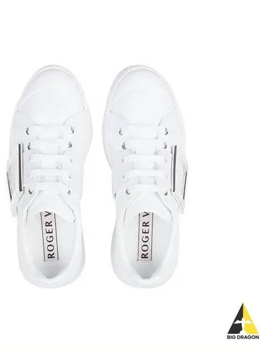 Roger Vivier Women s Skate Sneakers White RVW54226150LXQ - ROGER VIVIER - BALAAN 1