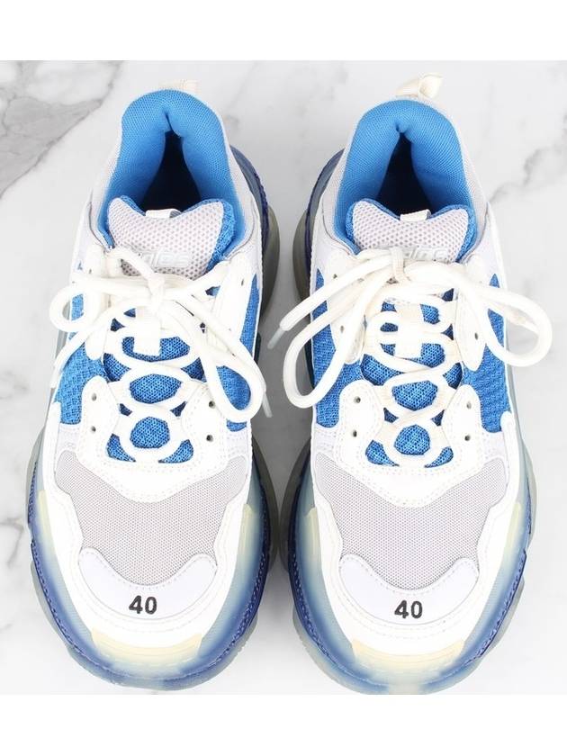 Triple s clear sole blue 40 250 - BALENCIAGA - BALAAN 9