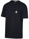 Speedy Fox Patch Comfort Short Sleeve T-Shirt Black - MAISON KITSUNE - BALAAN 4