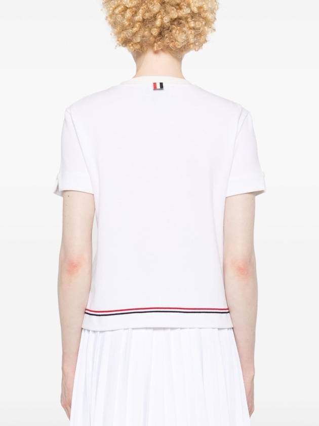 Thom Browne T-shirts and Polos White - THOM BROWNE - BALAAN 2