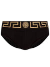 Men's Medusa 3 Pack Briefs Black - VERSACE - BALAAN.