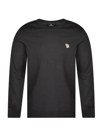 Zebra Logo Long Sleeve T-Shirt Black - PAUL SMITH - BALAAN 1