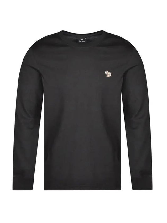 Zebra Logo Long Sleeve T-Shirt Black - PAUL SMITH - BALAAN 1