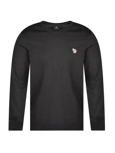 Zebra Logo Long Sleeve T-Shirt Black - PAUL SMITH - BALAAN 1