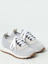 Women's Monilli Knit Low Top Sneakers Grey - BRUNELLO CUCINELLI - BALAAN 2