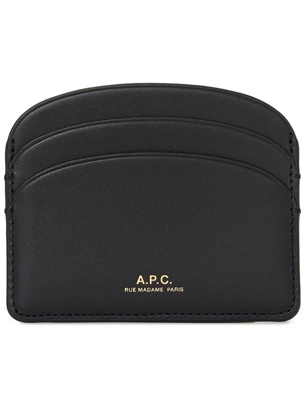 Demi Lune Card Holder Black - A.P.C. - BALAAN 2