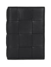 Cassette Half Wallet Black - BOTTEGA VENETA - BALAAN 2