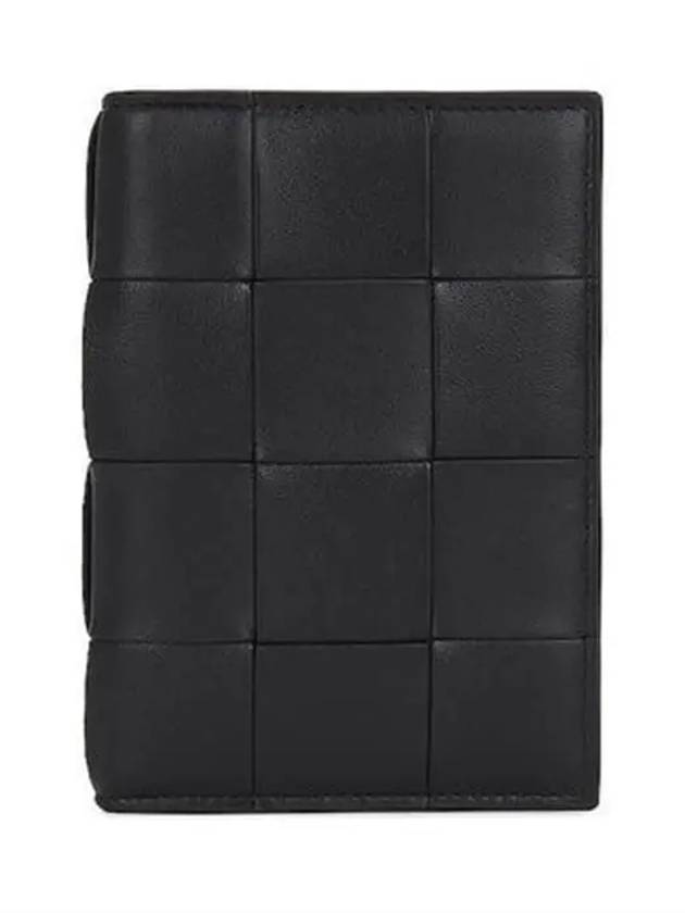 Cassette Half Wallet Black - BOTTEGA VENETA - BALAAN 2