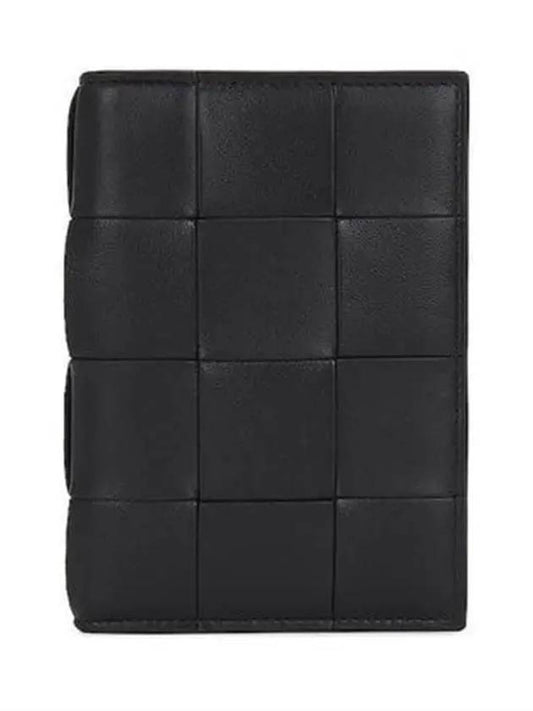 Cassette Half Wallet Black - BOTTEGA VENETA - BALAAN 2