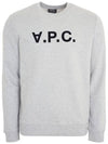 VPC Logo Crew Neck Sweatshirt Grey - A.P.C. - BALAAN 3