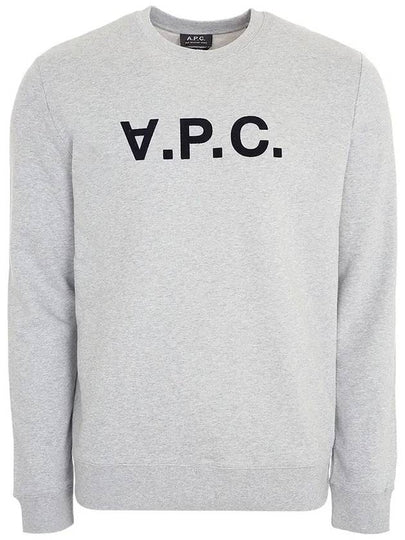 VPC Logo Crew Neck Sweatshirt Grey - A.P.C. - BALAAN 2