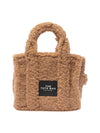 The Teddy Logo Patch Small Tote Bag Camel - MARC JACOBS - BALAAN 1