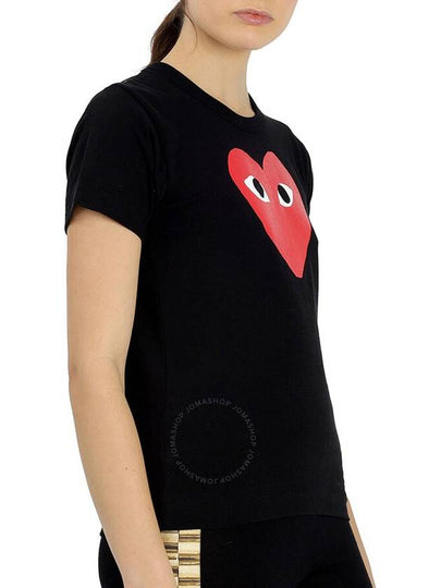 Comme Des Garcons Ladies Short-sleeve Big Heart Print T-shirt, Size Small - COMME DES GARCONS - BALAAN 2