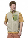 Classic Retro-X Fleece Vest Dark Natural - PATAGONIA - BALAAN 3