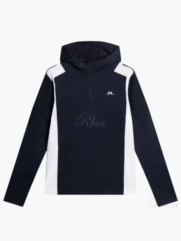 Lucas quarter zip hood GMJS10949 6855 men s up - J.LINDEBERG - BALAAN 1