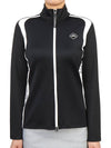 Golfwomen's Mid Layer Regular Fit Jacket Black - J.LINDEBERG - BALAAN 2