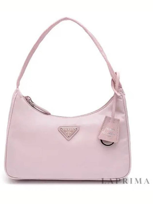 Re-Edition 2000 Re-Nylon Mini Shoulder Bag Alabaster Pink - PRADA - BALAAN 2