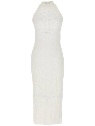 Balmain Monogrammed Knit Dress - BALMAIN - BALAAN 1