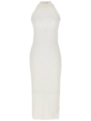 Balmain Monogrammed Knit Dress - BALMAIN - BALAAN 1