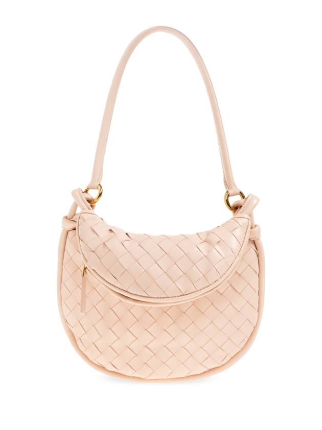 Intrecciato Gemelli Small Shoulder Bag Lotus - BOTTEGA VENETA - BALAAN 2