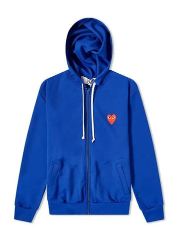 Redwappen Hooded Zip Up Blue P1T172 2 - COMME DES GARCONS - BALAAN 1